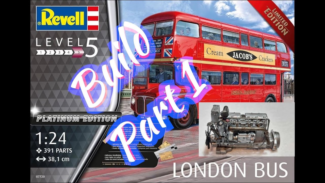 Revell London Bus Platinum Edition 1:24 Scale Limited Edition