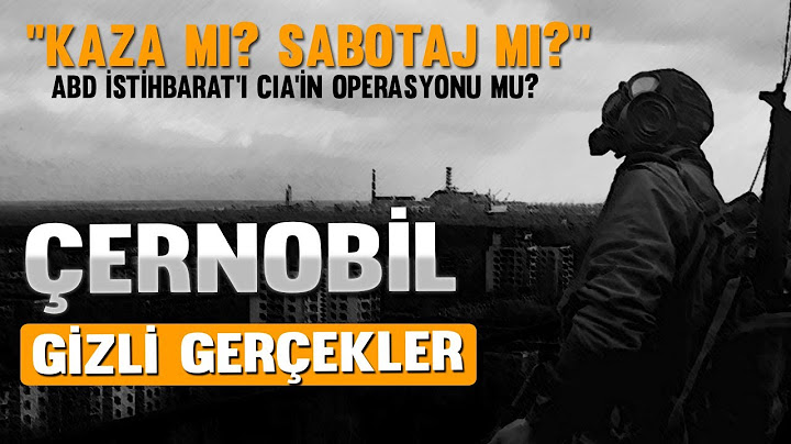 KAZA MI ? SABOTAJ MI ? GİZLENEN OLAY NEYDİ ?