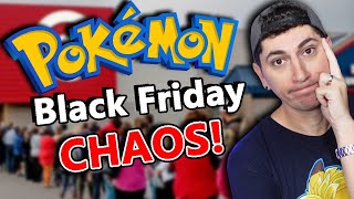 Pokemon Card Black Friday CHAOS - Scalper Fights Break Out at Stores