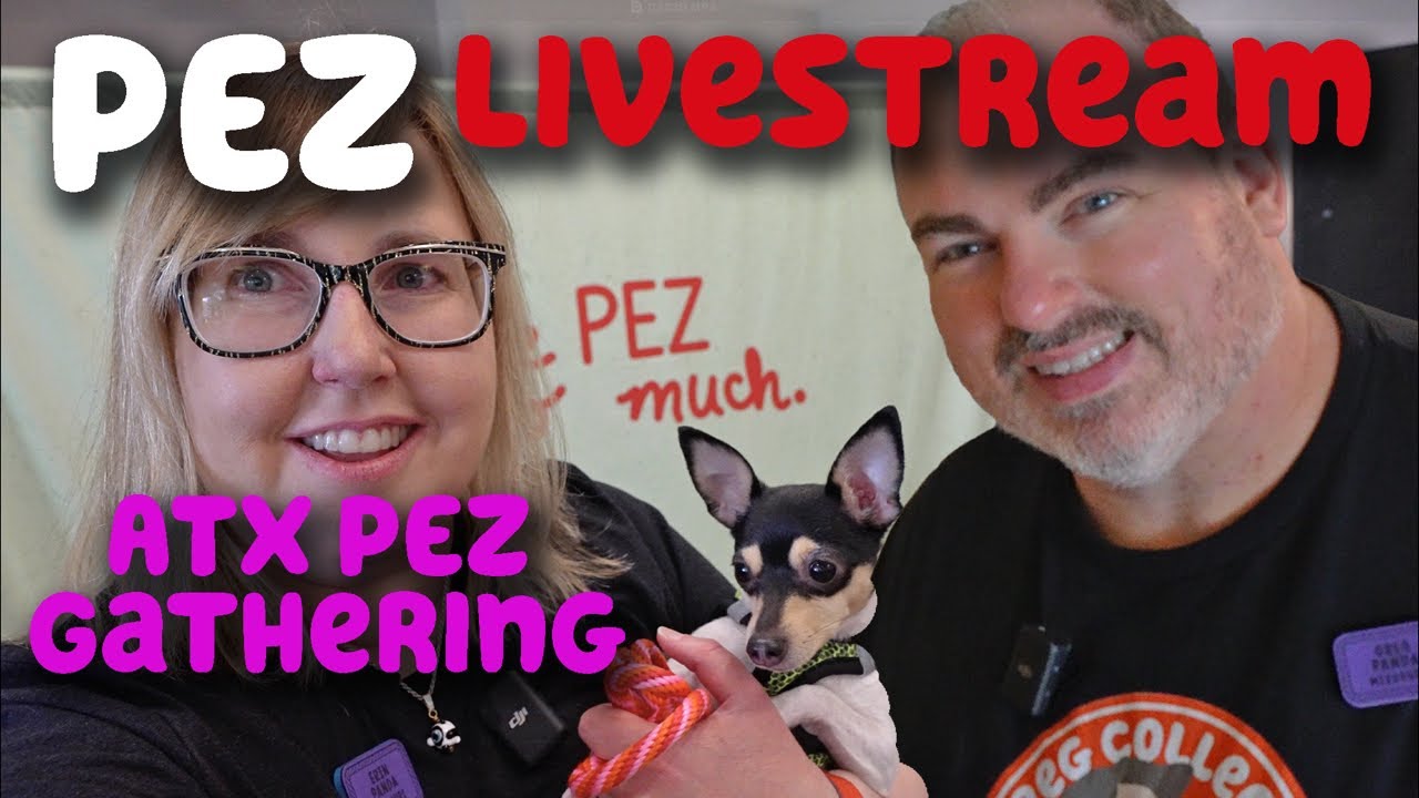 Live from Austin PEZ Gathering - Shopping Saturday PEZ Show
