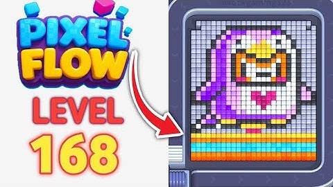 Pixel Flow Level 168 Walkthrough