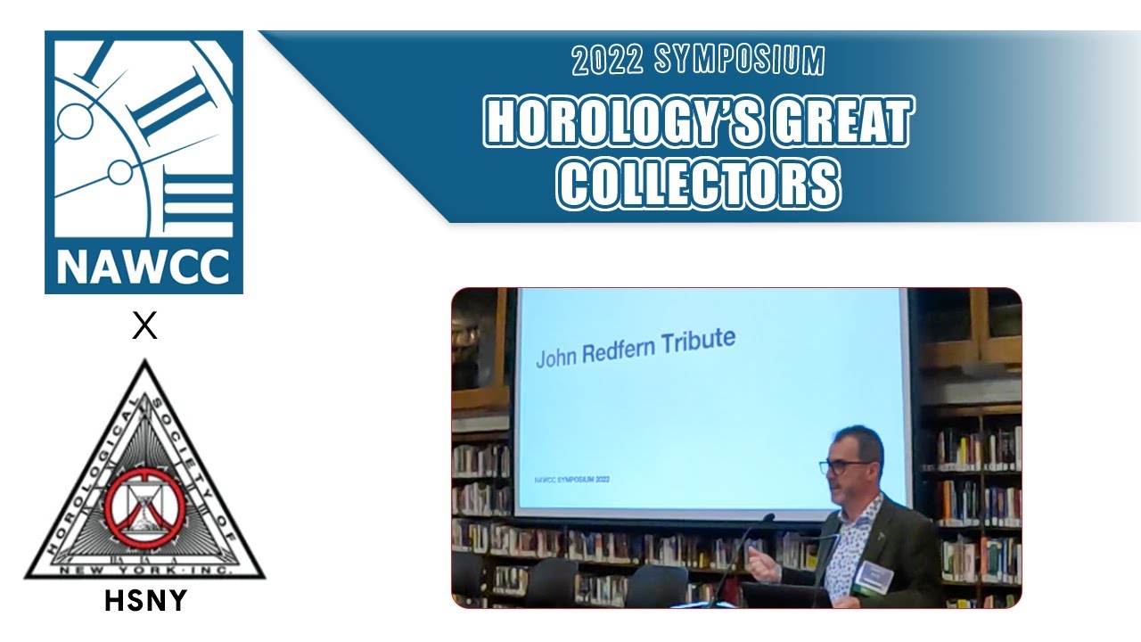 John Redfern Tribute & The History of Horological Illustration
