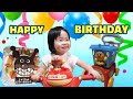 しゅり２歳の誕生日をお祝いしたよ☆【成長記録】