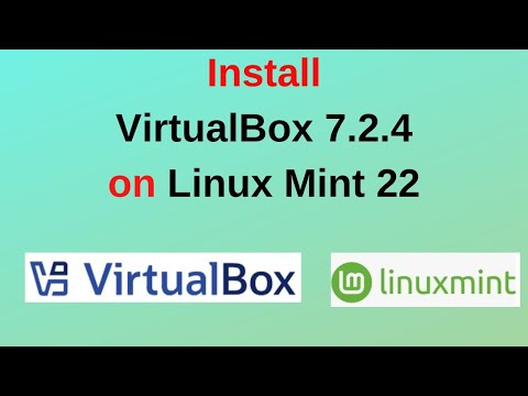Как установить VirtualBox 7.2.4 и пакет расширений в Linux Mint 22