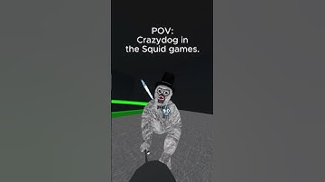 POV: if Crazydog was in the Squid games #greenhatvr #gorillatag #vr #meme #skit #skits #short #pov