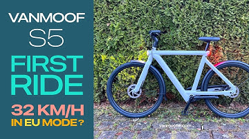 VanMoof S5 Production Bike First Ride (soon VanMoof S6)