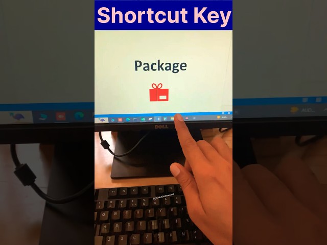 📦 Package shortcut key #shorts #computer #msword class=