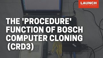 Launch X-PROG3 PC Adaptor | Clone BOSCH CRD3 - Cardiagtool