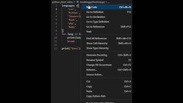 Python loop with break and continue | python short code | #CodingTips  #coding #python