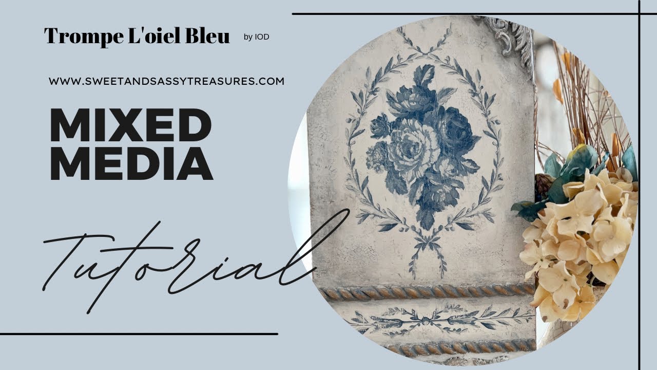 Fleur-de-lis  IOD Mould — Rustic Chalk Decor