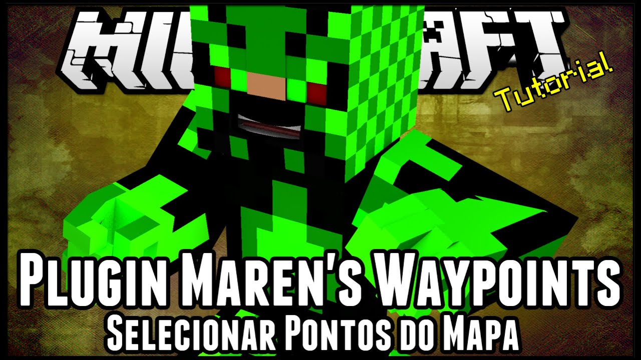 [Tutorial]Maren's Waypoints - Selecionar Pontos do Mapa Minecraft - YouTube