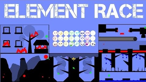 24 marble race EP. 4 ELEMENT RACE (by algodoo) (original upload date : 1 March 2025)