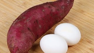 Do not eat any bread! Try this easy and quick sweet potato recipe! screenshot 1