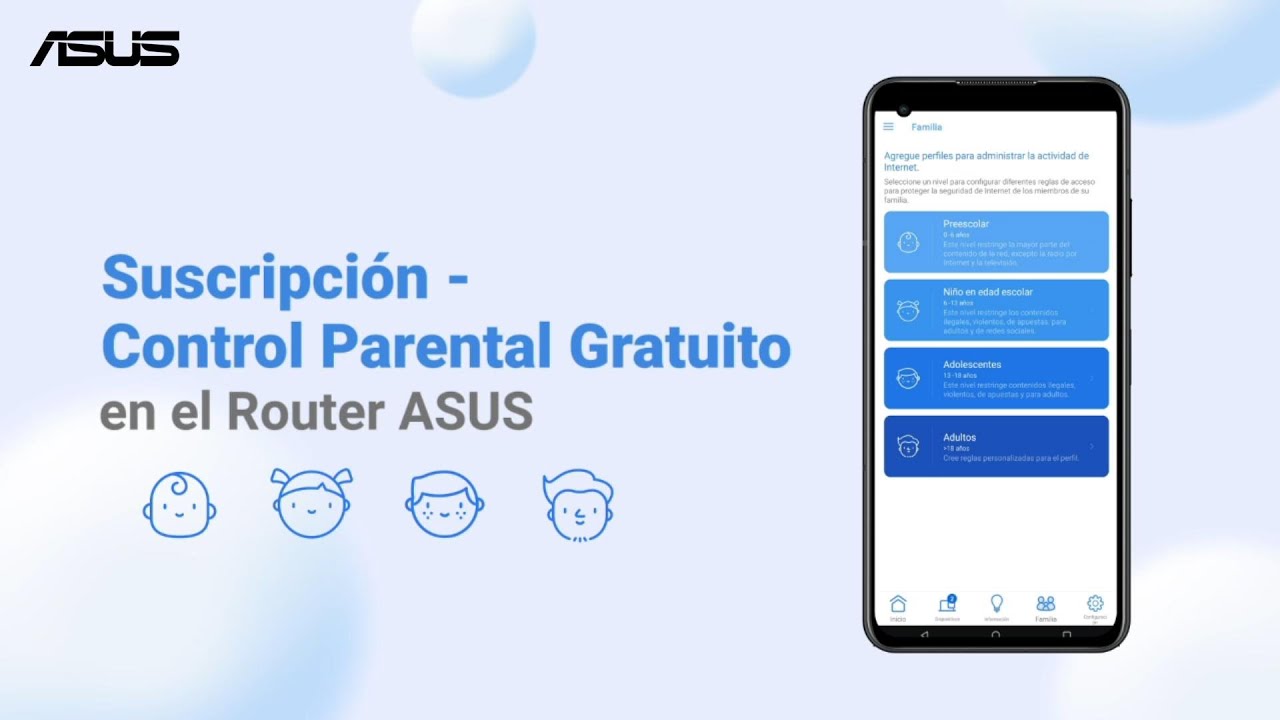 Suscripción - Control parental gratuito en el Router ASUS - YouTube