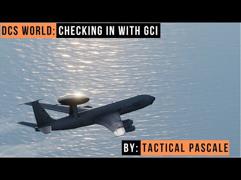 DCS WORLD | Checking in with GCI - From a Real GCI