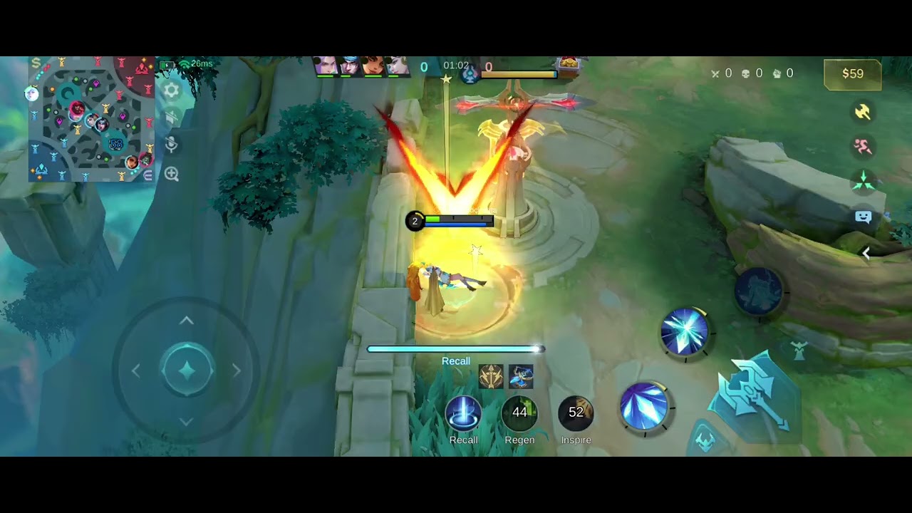 #mobilelegends  Team 5 ក៏ចាញ់ SOLO ក៏ចាញ់ គិតមិចឡូវ MYTHIC HONOR RANKED 