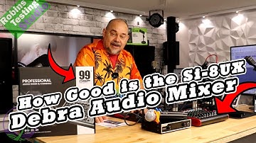 Best audio mixer for karaoke and how it works Featuring the Debra Pro Audio Si-8UX