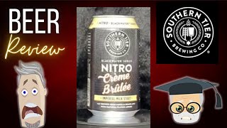 Southern Tier BEER REVIEW! 🍻Creme Brulee 🧐😋#beer #beerreview #craftbeer @southerntierbeer