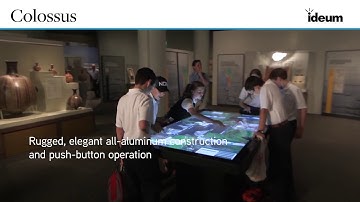 Ideum Colossus 86" 4K UHD Multitouch Table