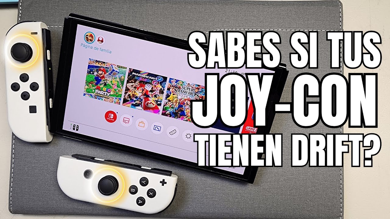 Como Revisar si estan fallando los JOY-CON de tu NINTENDO SWITCH - YouTube