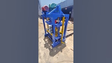 QTJ4-40 concrete cement solid hollow brick block moulding machine for Nigeria 6 inch blocks #blocks