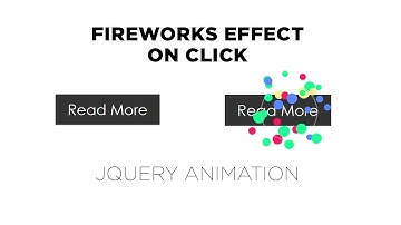 Fireworks Effect on click using Jquery | Jquery Plugins Tutorial
