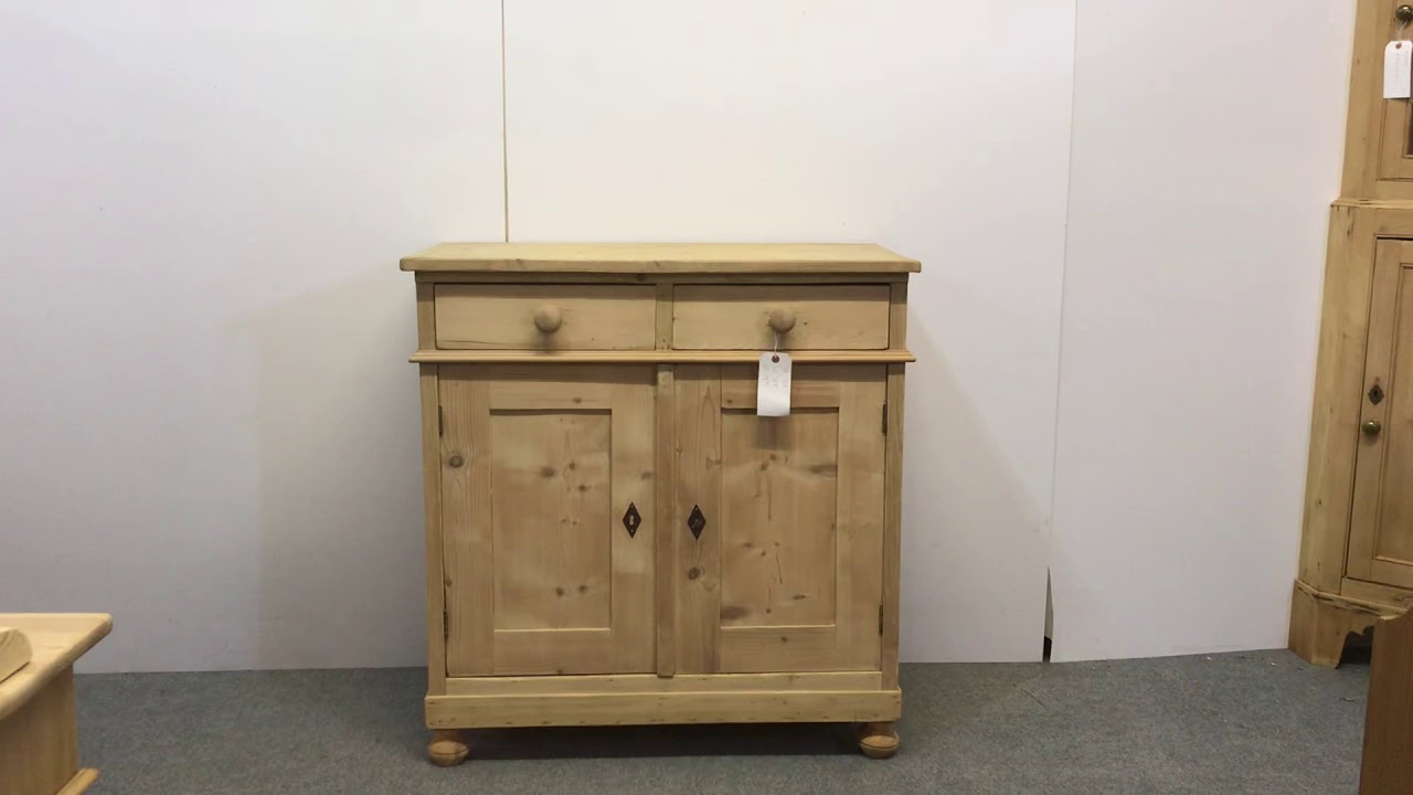 Small Old Pine Sideboard Pinefinders Old Pine Furniture