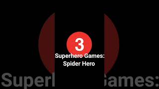 #top5 best #spiderman Games for android||#marvel Superhero #games #shorts screenshot 5