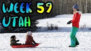 Ice Castles in Midway, Ski School at Solitude, and Our 1st Meet Up Event!! /// WEEK 59 : Utah