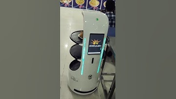 Restaurant Serving Robot in Chennai | The Team Robotics | Smart AI Waiter Robot Demo