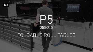 P5 350/210 - FOLDABLE ROLL TABLES - HYBRID LIKE NEVER BEFORE