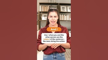 "You and I" vs "You and me" #learnenglish with #fluentjoy #shorts. #inglesonline #anglaisfacile