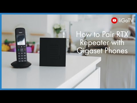 How to Register RTX 4022 Repeater with Gigaset Phones
