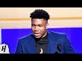 Giannis Antetokounmpo EMOTIONAL SPEECH - Most Valuable Player Award - 2019 NBA Awards