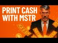 HOW TO PRINT CASH WITH MSTR WHILE YOU'RE POOR - POOR MAN'S COVERED CALLS EXPLAINED!