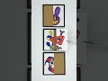 pomni Jax digital circus cardboard puzzle 🧩#art #game