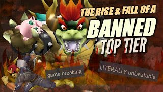 The Rise Fall Of Competitive Giga Bowser - Smashs Banned Top-Tier