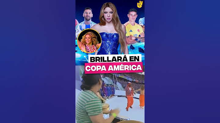 Shakira brillará en la Copa América 2024.