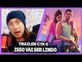 (Desculpa o Atraso) E VAMOS DE TRAILER DO GTA 6 | REACT DO MORENO