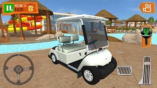 Camper Van Beach Resort - New Golf Cart | Golf Cart Driving Simulator Games - Android IOS GamePlay screenshot 4
