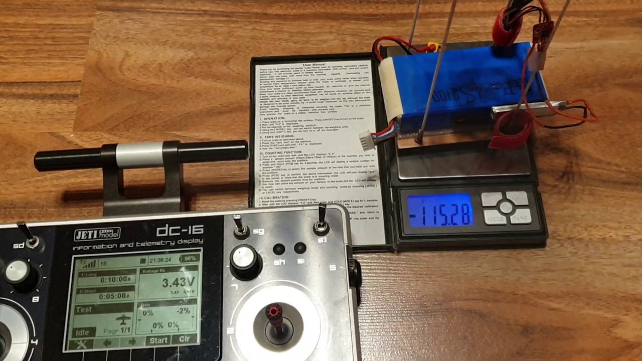 Carbon propellers and coaxial power system for F3P planes. RES-401m2/14 + 17.7" Carbon