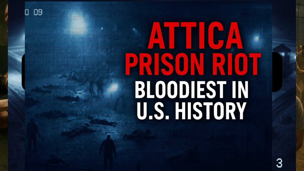 Inside Attica Prison Riot: The Bloodiest Uprising in U.S. History (1971 Full Story)
