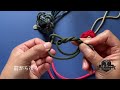 パラコードでカメリア風 ブートニエール お花ブローチ #workout #paracord #handmade #diy