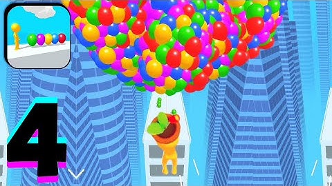 Balloon Run Walkthrough Gameplay All Levels iOS,Android Update Mobile Game New Videos Level 8-10