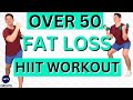 Beginners hiit workout for fat loss over 50  30 minute cardio and weights