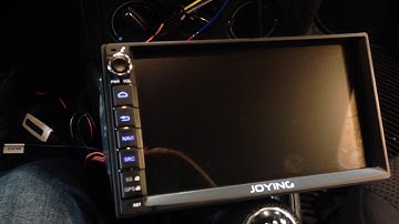 JOYING  US-JY-UL135N2 radio display problem (first video)