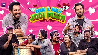 Kuraishi in Mr.& Mrs.Jodi Pura | Vinoth & Iswarya vs Rajmohan & Kaveetha | Couple game show