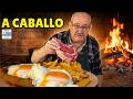 C&oacute;mo preparar la aut&eacute;ntica CHULETA A CABALLO Uruguaya | Paso a Paso. Uruguayan Steak and Eggs.