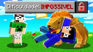 sobrevivendo o MOD mais DIFÍCIL do MINECRAFT!