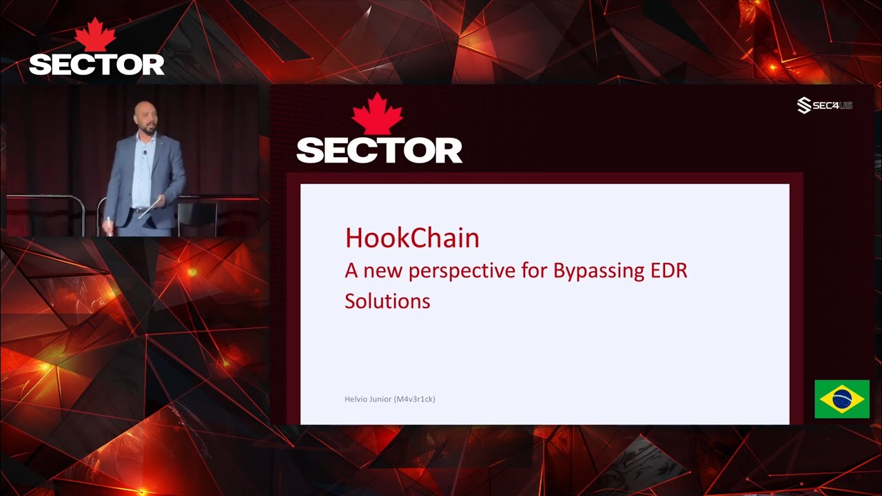 HookChain: A new perspective for Bypassing EDR Solutions - YouTube
